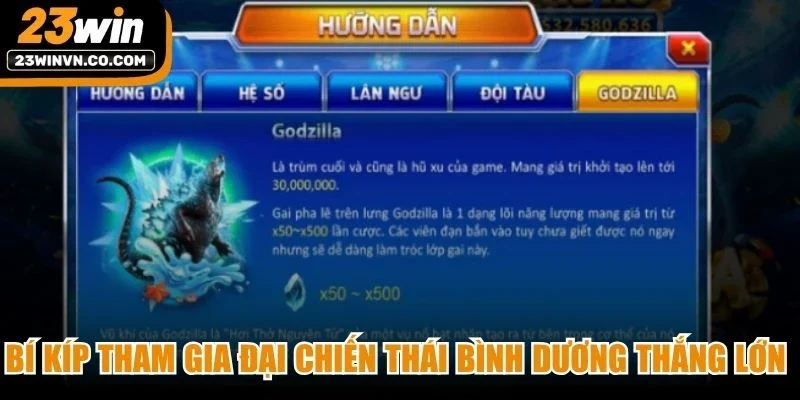 Bí kíp tham gia Đại Chiến Thái Bình Dương thắng lớn từ cao thủ